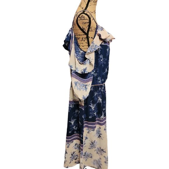 Liberty Love Floral Cold Shoulder Dress Size 2XL - Picture 5 of 11